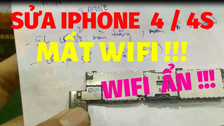 Khắc phục lỗi không kết nối được wifi trên iphone năm 2024