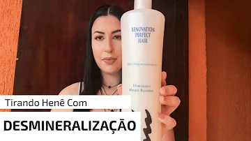 Quanto tempo leva para sair o henê do cabelo?