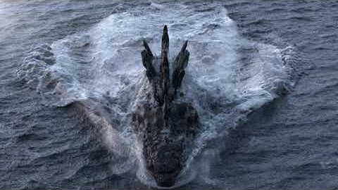 Godzilla Large scale FLIP simulation - Houdini 20.5