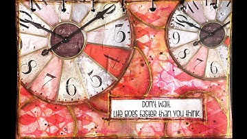 Mixed Media Art Journal Tutorial-ICAD - Choosing Color Scheme