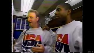 Larry Bird and Magic Johnson: From Foes to Friends (July 1992, TNT Sports)