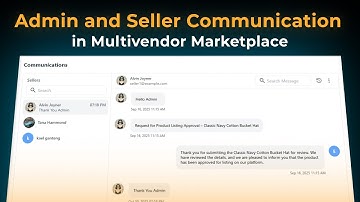 How Admin and Seller Communication Works in a Multi Vendor Marketplace