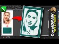 Turn Simple Image into Jaw-Dropping Designs in CorelDRAW! 🔥