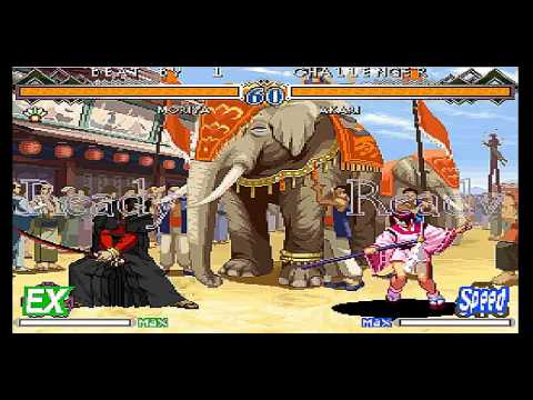 The Last Blade 2 [GGPO]  -  Moriya* (Moriya) vs squadx (Kojiroh, Akari, Kaede)