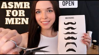 ASMR para HOMBRES 💈 Barbería Clásica - Corte y Peinado de Barba y Bigote (Habla Suave) screenshot 1