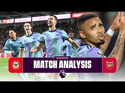 Arsenal secure 3pts against Brentford, can Jesus maintain is scoring form? | CBS Sports Golazo