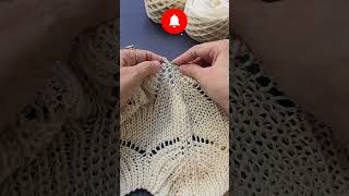 Вяжем топ, майку, тунику, или жилет #вязаниеспицами #crochet #tutorial #knitting #shorts