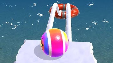 Rolling Balls Sky 3D Gameplay Speedrun Level 5
