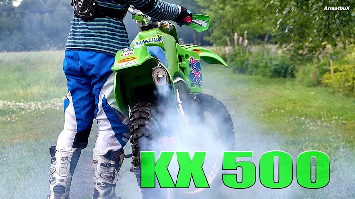 18 Min of Kawasaki KX500 - 2 Stroke Sound Compilation