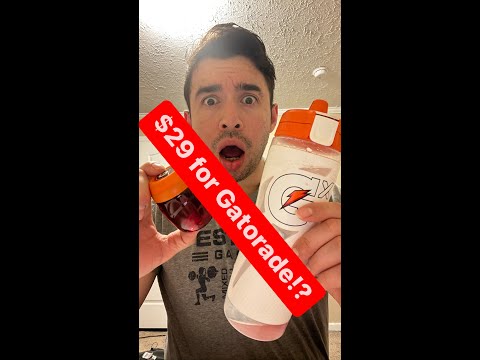 Unboxing gatorade pods