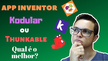 App inventor, Kodular ou Thunkable, qual é o melhor para criar um aplicativo