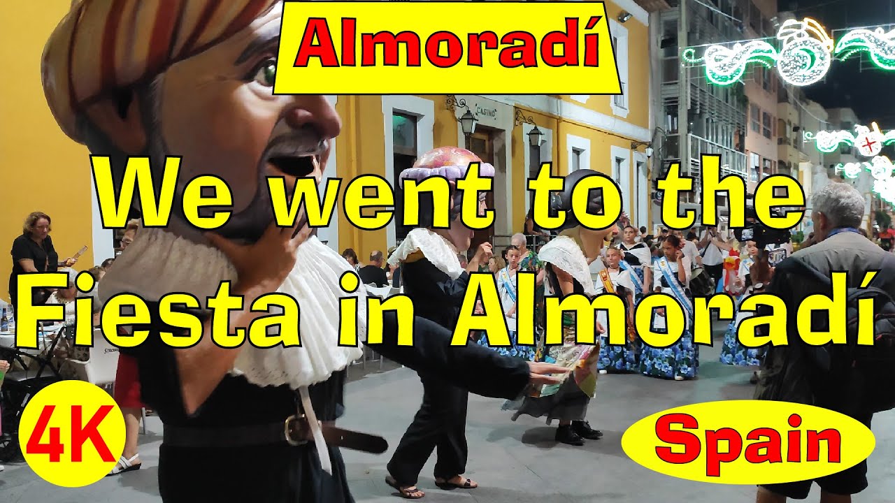 We went to the Fiesta in Almoradí - Fuimos a la Fiesta en Almoradí