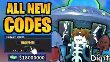 *NEW* ALL WORKING CODES FOR DIG IT IN 2025! ROBLOX DIG IT CODES