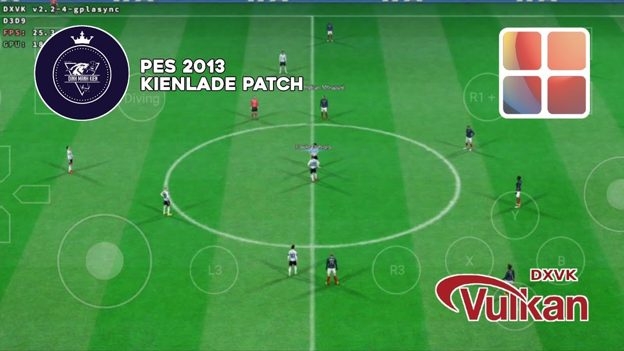 PES 2013 Patch 2022-2023 Final Updates (Windows) Android Gameplay