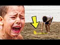 Boy Finds Strange Sea Creature On Beach, Didn’t Hear The Warning