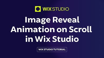Image Reveal Animation on Scroll Like iPhone 16 | Wix Studio Tutorial