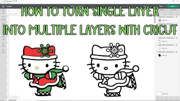 Create a layered SVG in Cricut Design Space - How to use Contour to make SVGs - JPG PNG full color