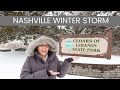 Cedars of Lebanon Tennessee Winter Hike | Nashville Winter Storm of 2021