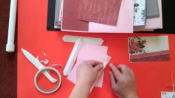 Video 5 6x6 mini album tutorial series.