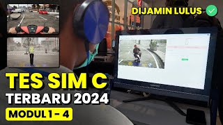 TES SIM C TERBARU 2024 UJIAN TEORI SOAL DAN JAWABAN (MODUL 1-4) screenshot 1