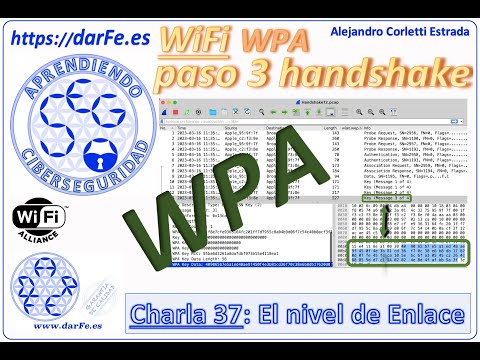 🌐 WiFi WPA paso 3 Handshake(El nivel de Enlace) - Aprendiendo Ciberseguridad paso a paso - Charla 37