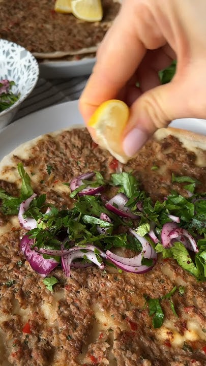 Лахмаджун (Турецкая кухня)|| Lahmacun resepti #лахмаджун #lahmacun # ...