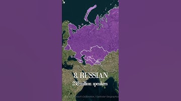 most spoken languages 2023 vs 2050 #mapping #geography #english #hindi #chinese #urdu #arabic