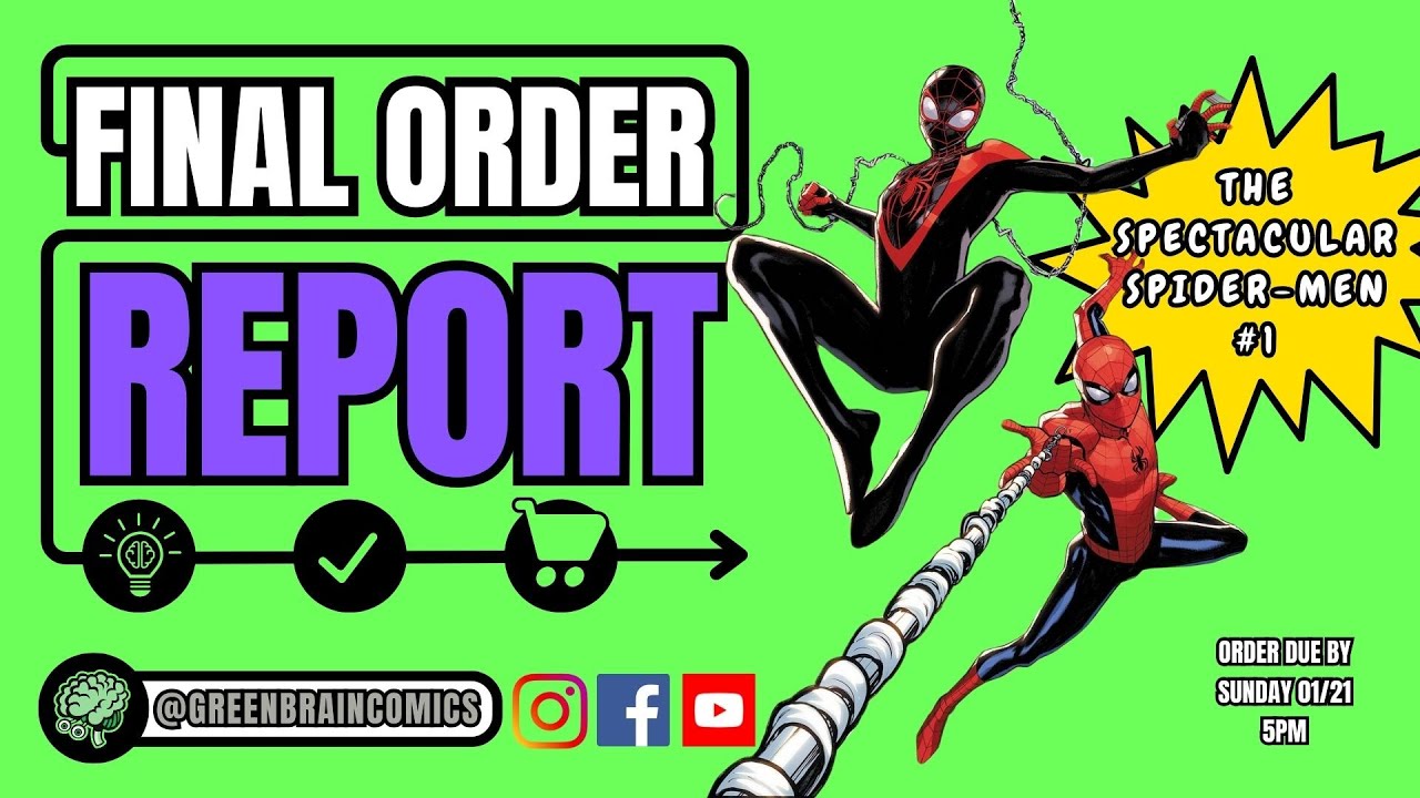 THE SPECTACULAR SPIDER MEN TRAILER and Variant Covers on FOC - YouTube