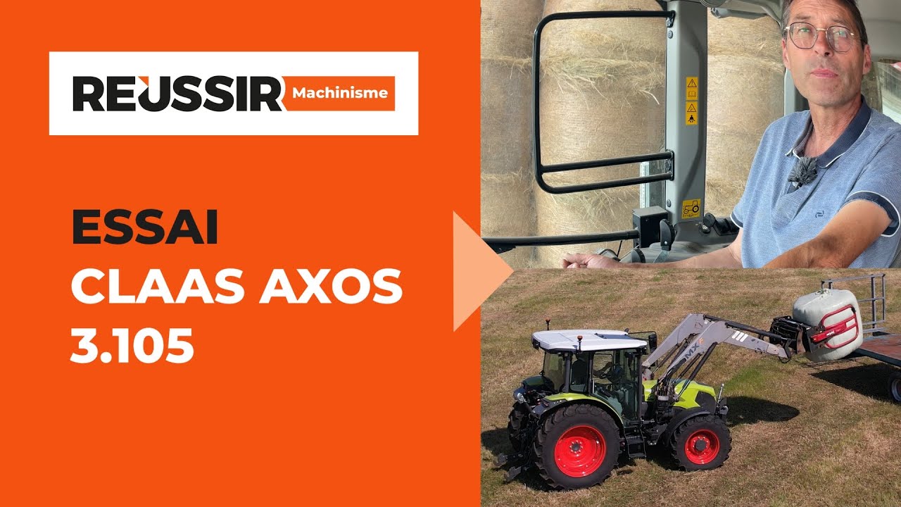 Тест трактора Claas Axos 3.105