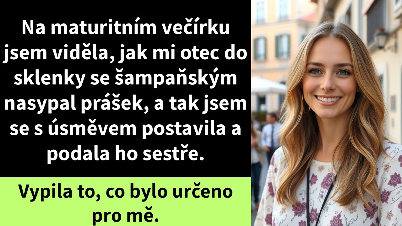 „Vypadalo to jako dokonalá oslava promoce, dokud jsem nezahlédla otce, jak mi do sklenice sype bílý prášek. Moji vlastní rodiče, uprostřed luxusního večírku na střeše hotelu Peninsula, se mě...