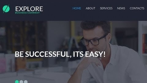 Business Responsive Moto CMS 3 Template #55628