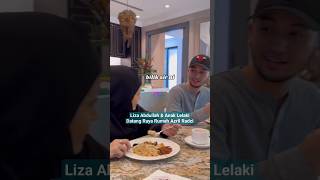 Liza Abdullah Anak Lelaki Datang Raya Rumah Azril Radzi