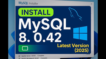 How to Download & Install MySQL 8.0.42 on Windows 10/11 | Step-by-Step Guide (2025)