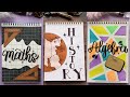 Top 5 front page ideas you must try   diy notebook cover  nhuandaocalligraphy