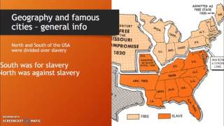 Lecture 3.1 - USA - Geography and famous cities