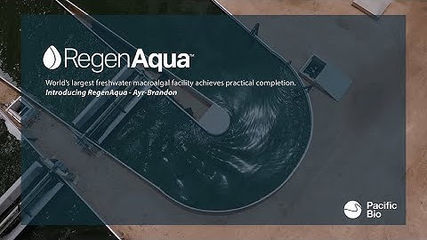 RegenAqua Practical Completion Achieved