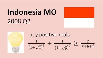 Indonesian Maths Olympiad 2008 Q2