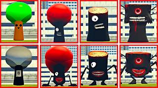 Who is Stongest All Mr. Tree Phases SPRUNKI Evolution In Garry's Mod | Who Will Win?