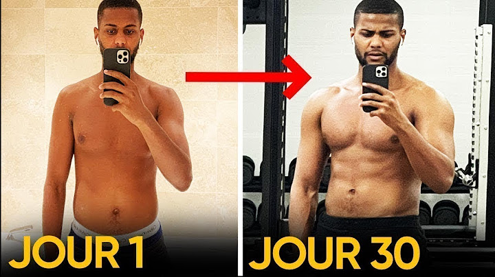 JE ME SUIS ENTRAINÉ 30 JOURS COMME UN BODYBUILDER - MA TRANSFORMATION PHYSIQUE