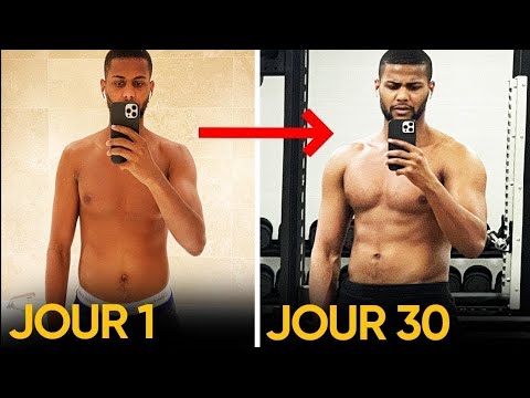 JE ME SUIS ENTRAINÉ 30 JOURS COMME UN BODYBUILDER - MA TRANSFORMATION PHYSIQUE