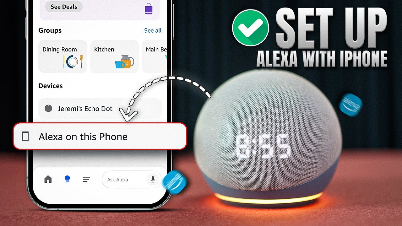 SETUP Amazon Alexa on Your iPhone Now | Echo Dot & Smart Home Guide ...