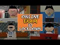 Lets smile joke  online exam in lockdown  funny animated comedy