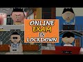 LET'S SMILE JOKE - ONLINE EXAM IN LOCKDOWN || FUNNY ANIMATED COMEDY