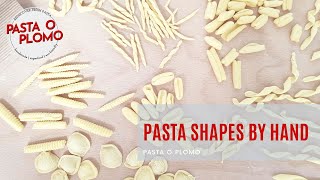 Handmade Pasta Shapes | 7 Different Pasta Shapes | Best Pasta Tutorial