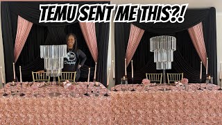 Budget Event Decor from Temu | Unboxing & First Impressions