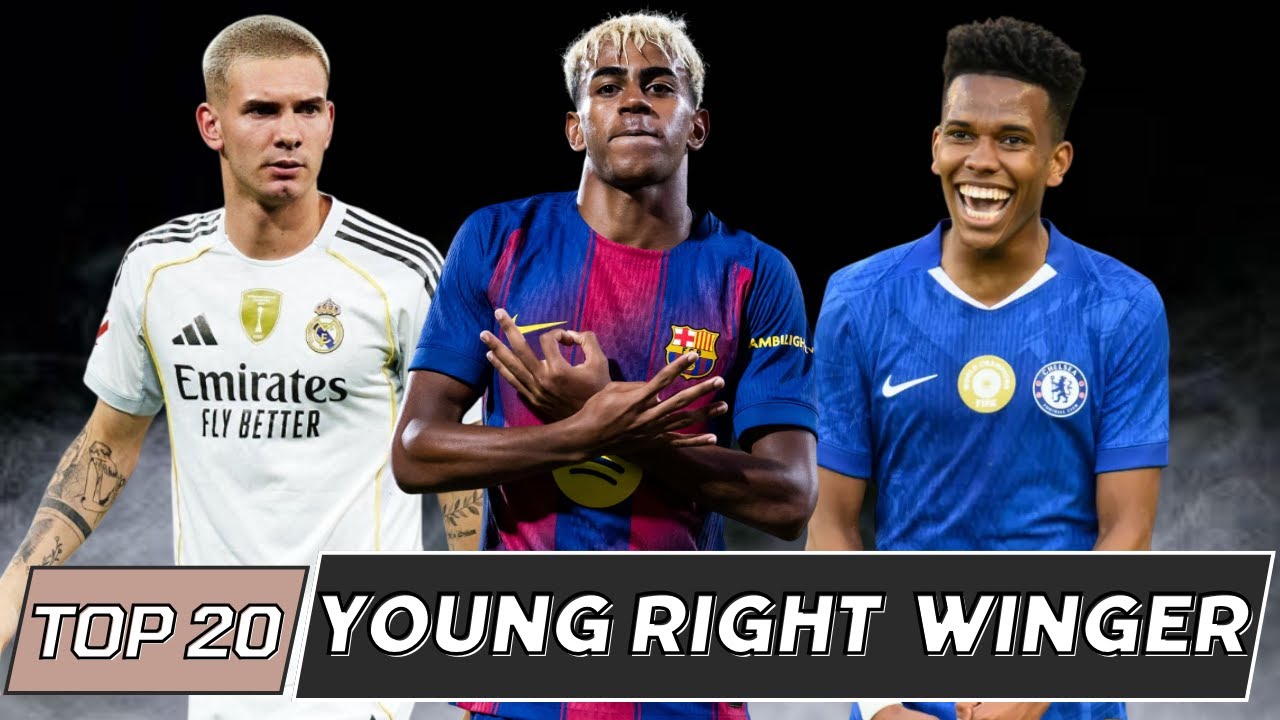Top 20 Outstanding Young Right Winger of 2025 | Best Rising Talents in ...