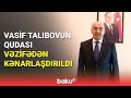 Vasif Talıbovun qudası vəzifədən kənarlaşdırıldı