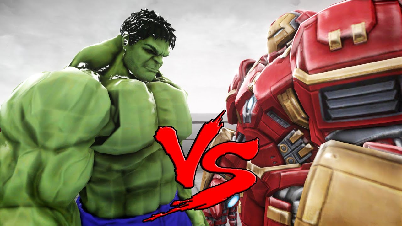 The Incredible Hulk VS Hulkbuster - EPIC BATTLE - YouTube