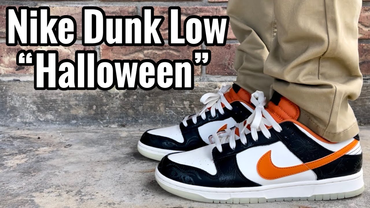 Nike Nike Dunk SB Low Orange Flash Halloween Available For