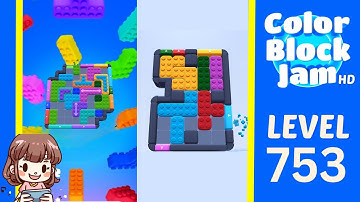 Color Block Jam Level 753 Solution Walkthrough